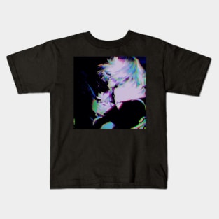 SCUM - Glitch Art Party Trippy Portrait Kids T-Shirt